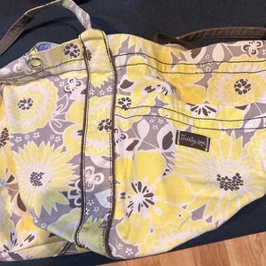 Thirty-One yellow and gray bag. Good condition